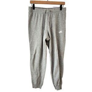 $15 SALE Nike Essential Grey Slim Sweatpants Joggers Athleisure Activewear M